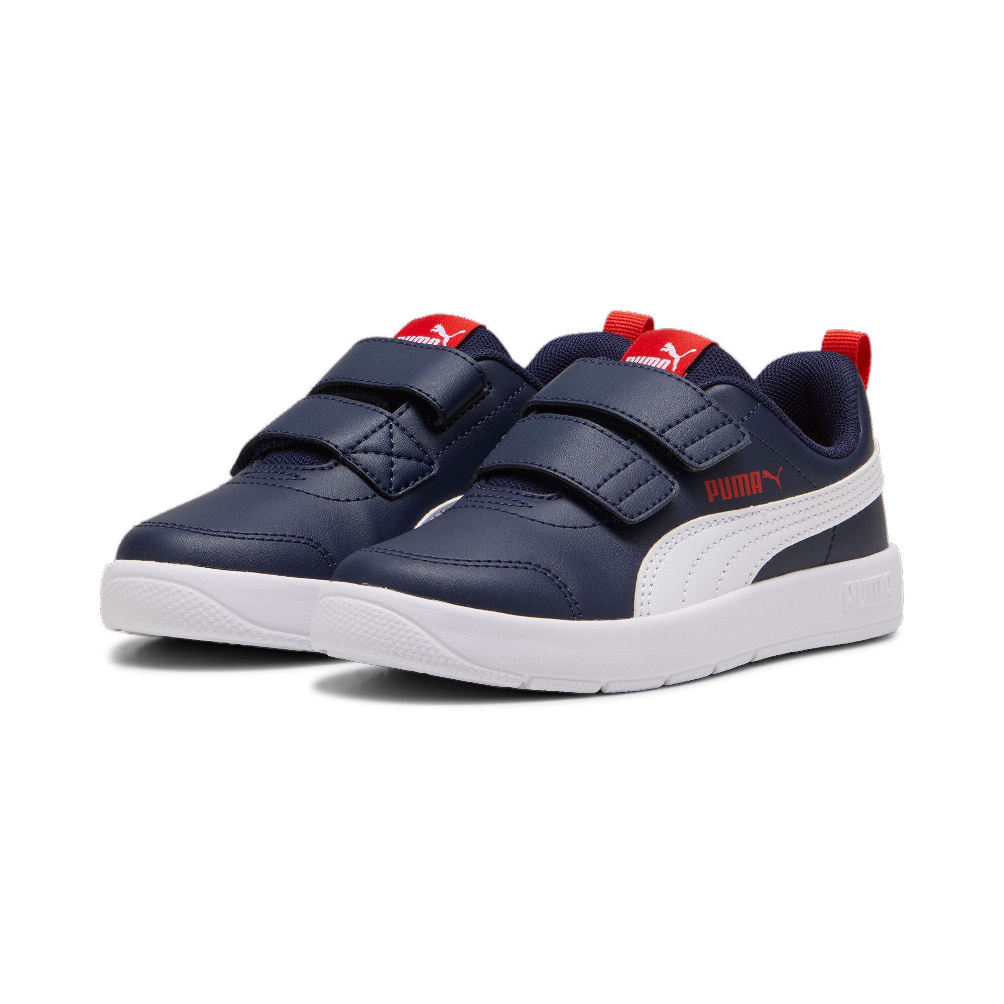 PUMA COURTFLEX V3 V PS Sneaker für vielseitige Aktivitäten, mit Textil-Innenfutter
