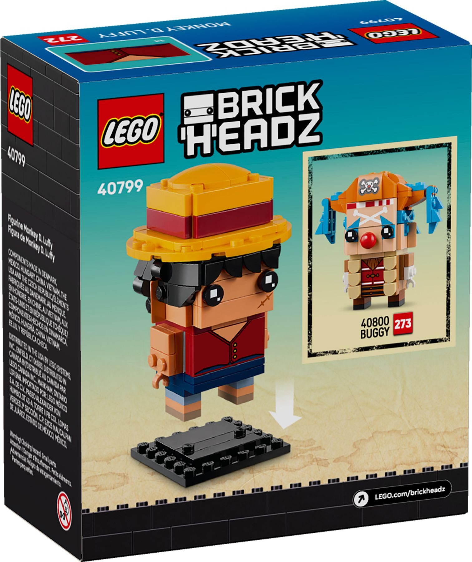 LEGO® LEGO® BrickHeadz 40799 Monkey D. günstig online kaufen