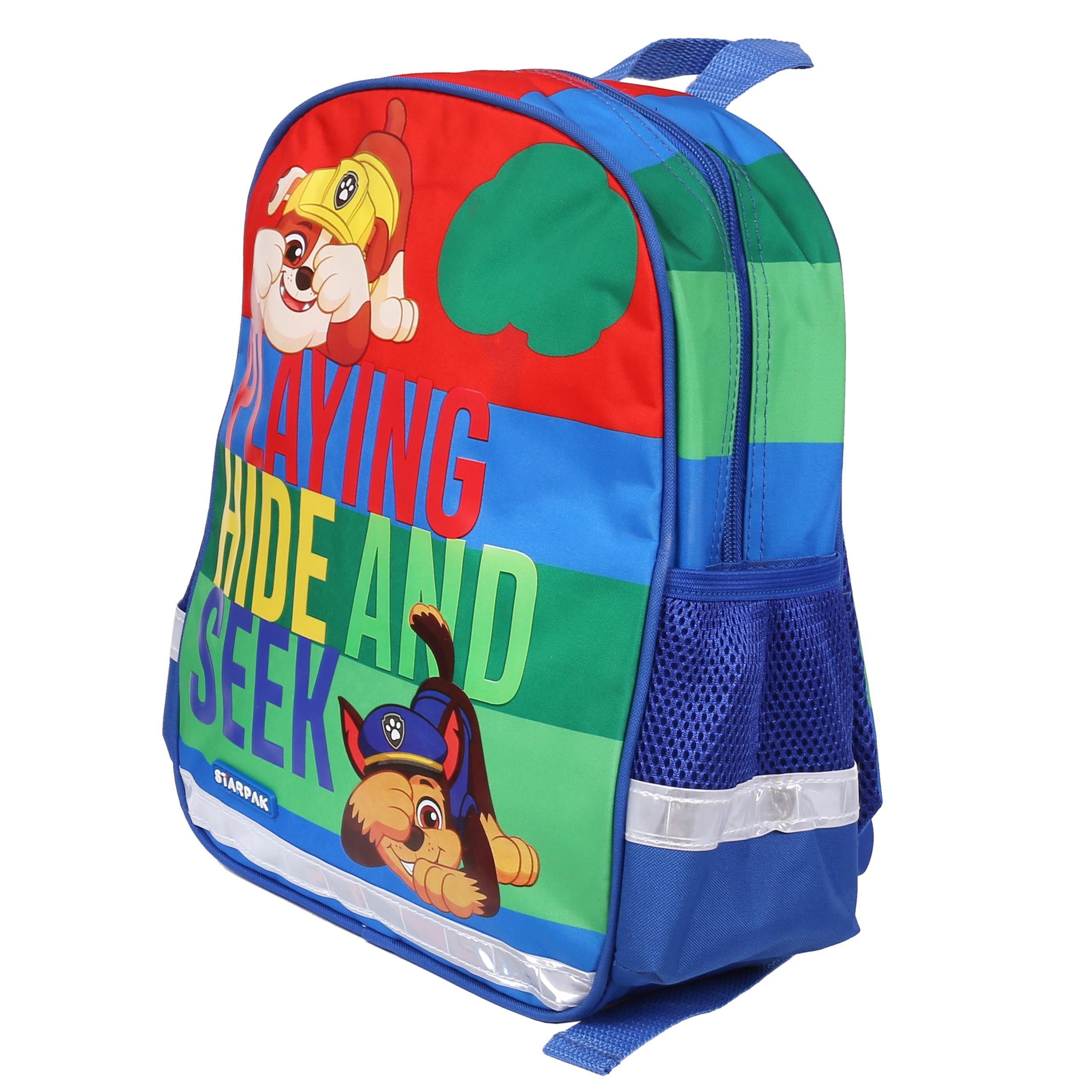 Paw Kindergarten Reflektoren Rucksack Jungen, für Kinderrucksack Rubble Patrol Sarcia.eu Chase