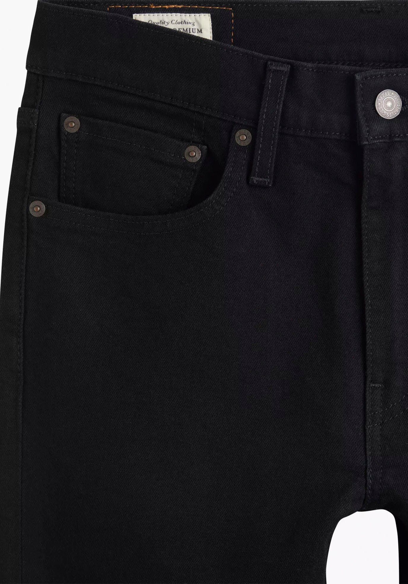 Levi's® Skinny-fit-Jeans SKINNY Markenlabel black TAPER mit