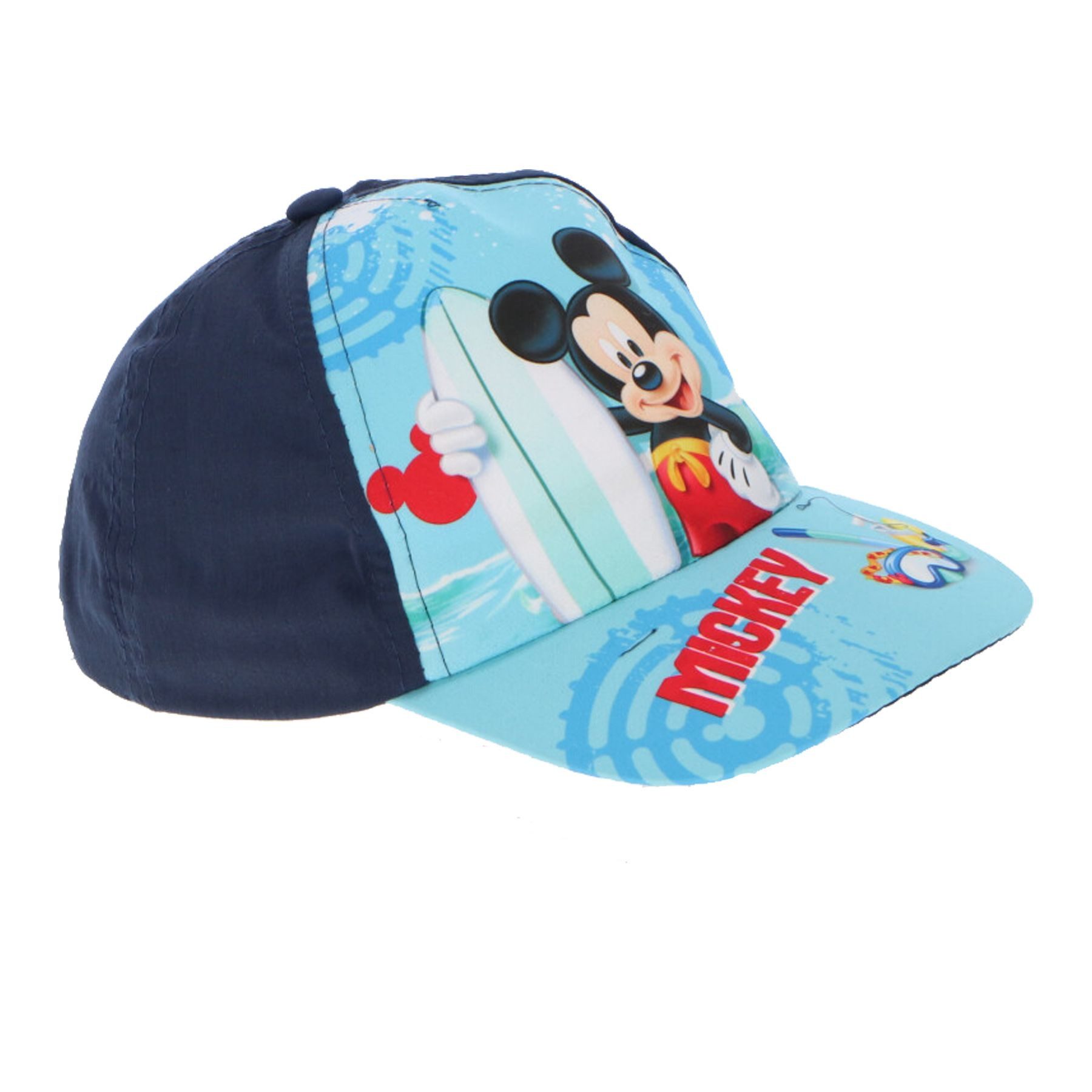 Disney Mickey Mouse Baseball Cap Cap Klassische Disney Kappe aus 100% Baumwolle, Verstellbar