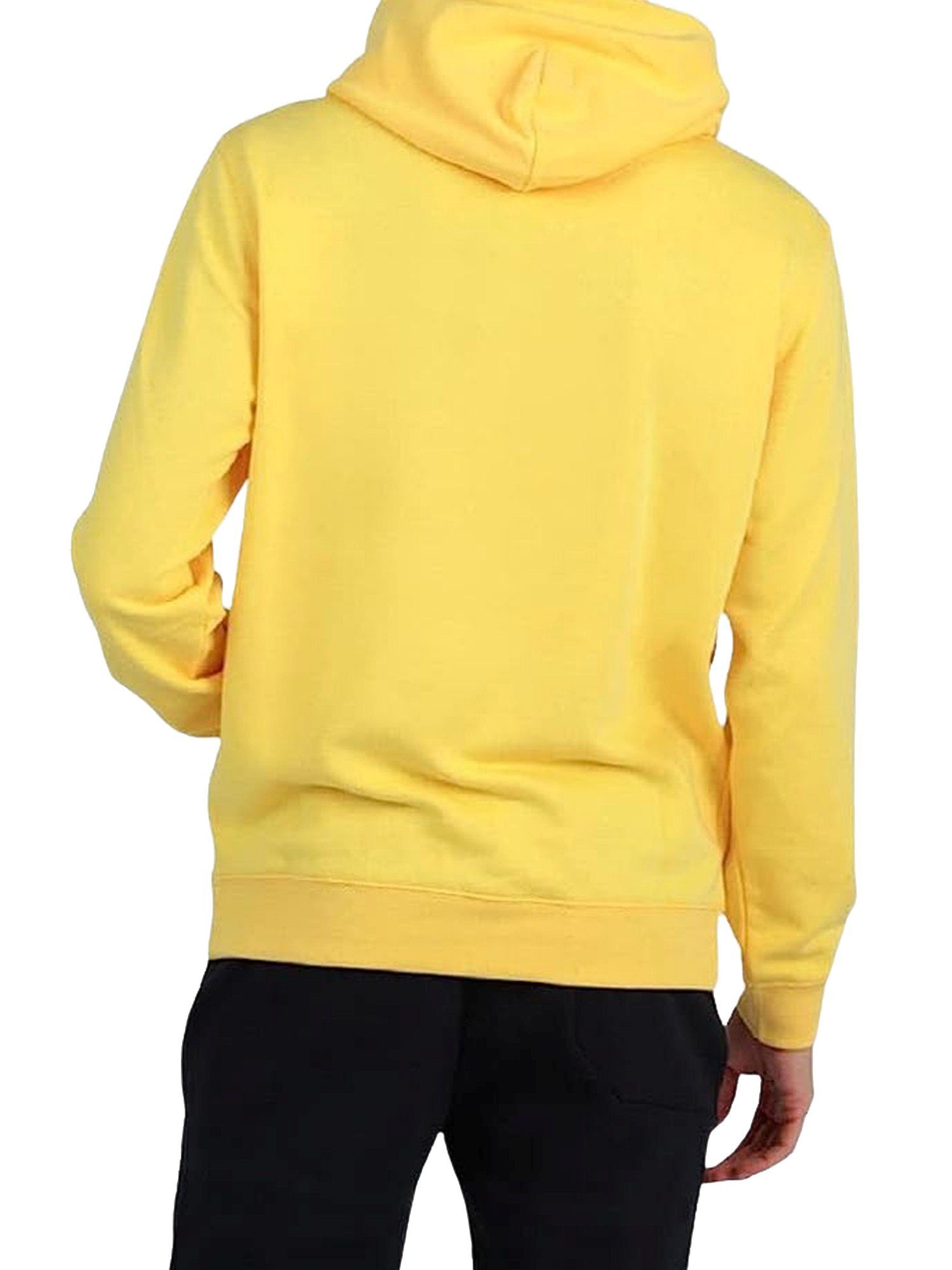 Champion Hoodie Kapuzenpullover Hoodie gelb aus Baumwollmischung mit