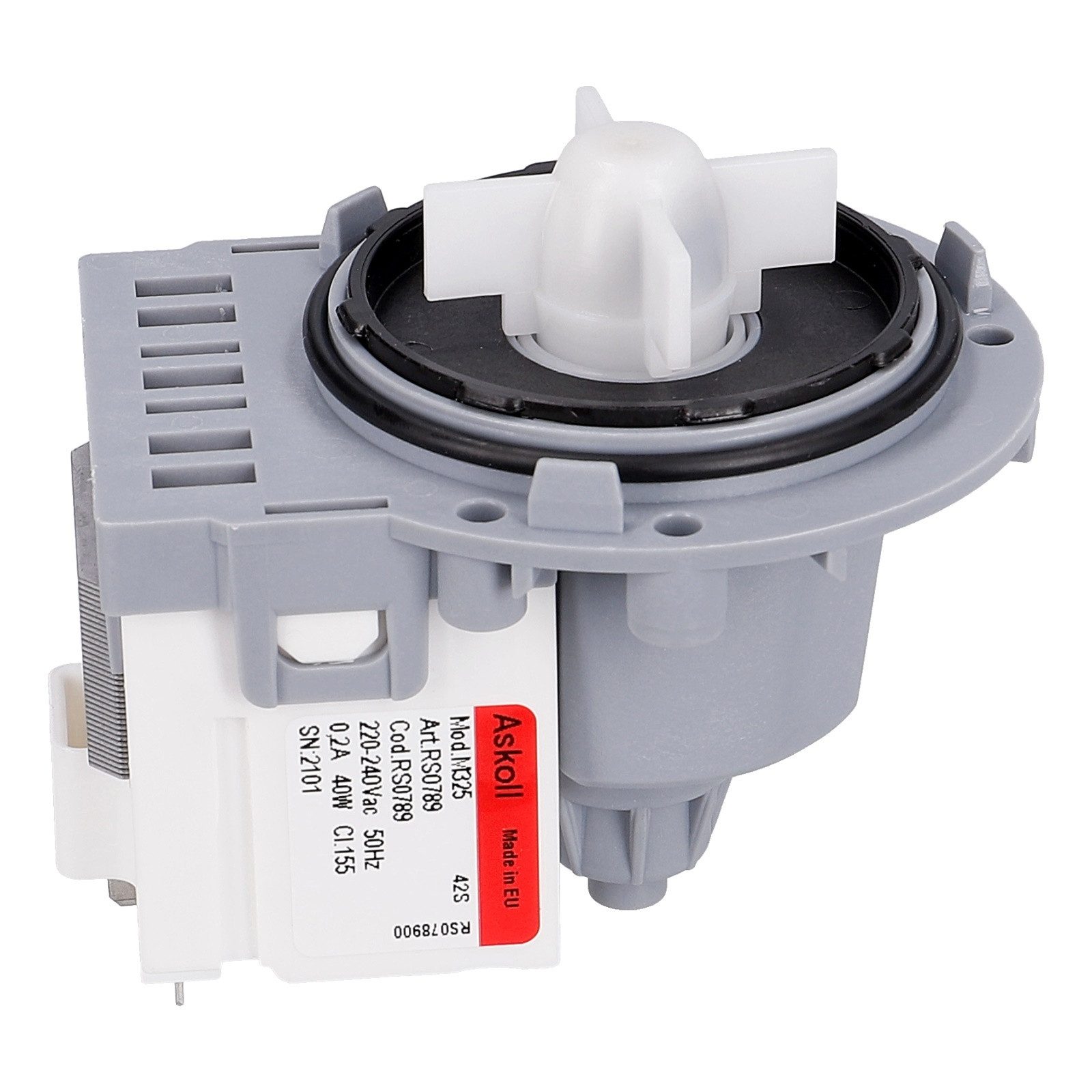 easyPART Elektropumpe wie EUROPART 307824 Ablaufpumpe Laugenpumpe, Waschmaschine