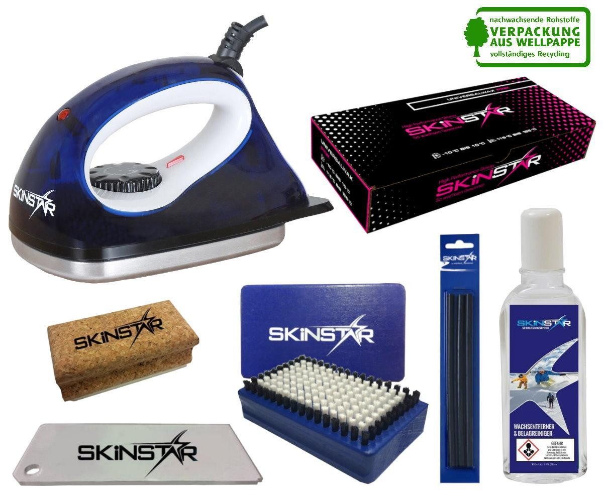 SkinStar Ski SKINSTAR Skiwax Starter Set ALL IN ONE Performance Skiwachs 7-teilig