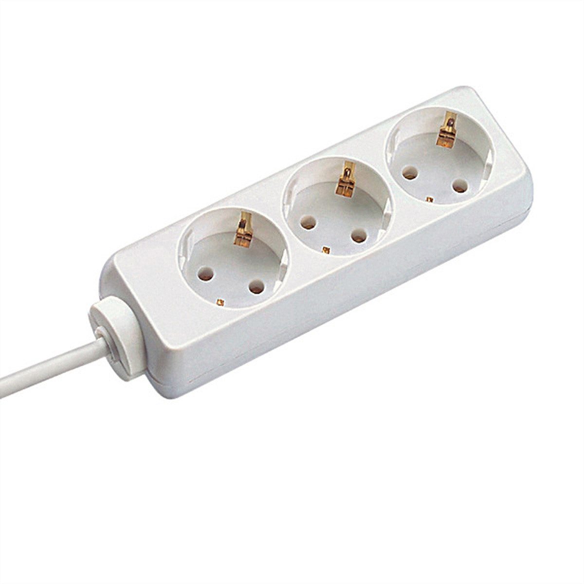Bachmann SELLY Steckdosenleiste 3x Schutzkontakt Steckdosenleiste (Kabellänge 1.5 m), 387.270S