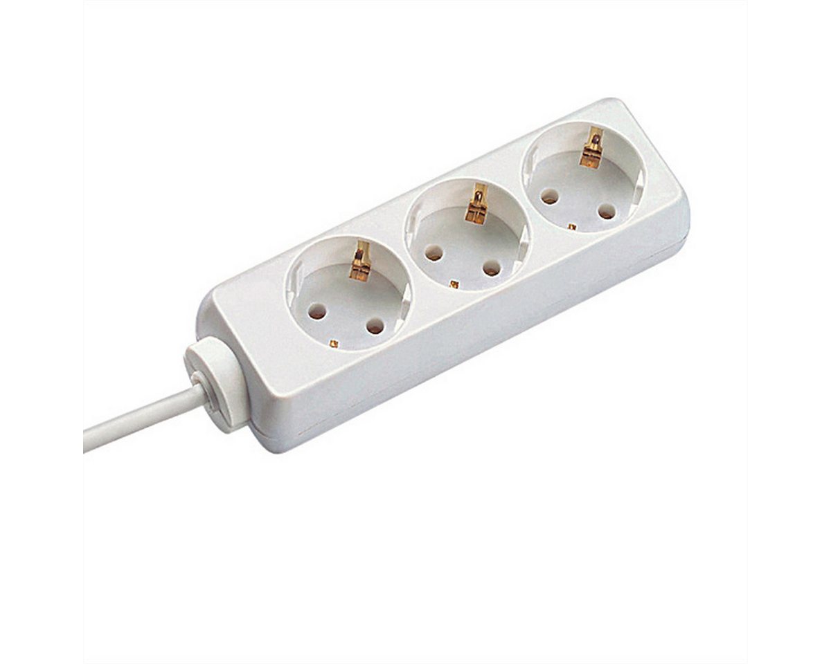 Bachmann SELLY Steckdosenleiste 3x Schutzkontakt Steckdosenleiste (Kabellänge 1.5 m), 387.270S