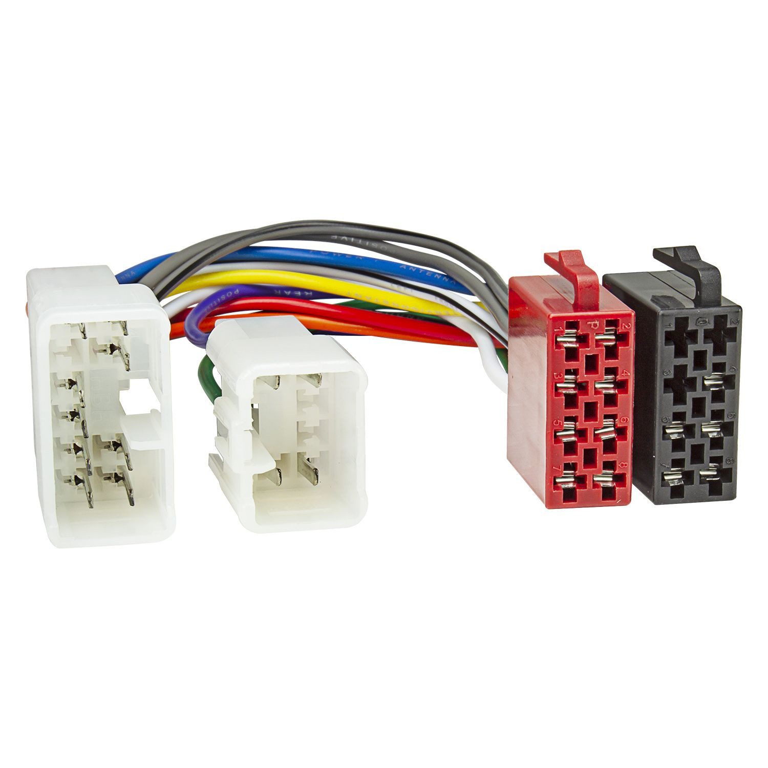 tomzz Audio Radio Adapter Kabel passt für Daihatsu Subaru Toyota Lexus auf 16pol I KFZ-Adapter