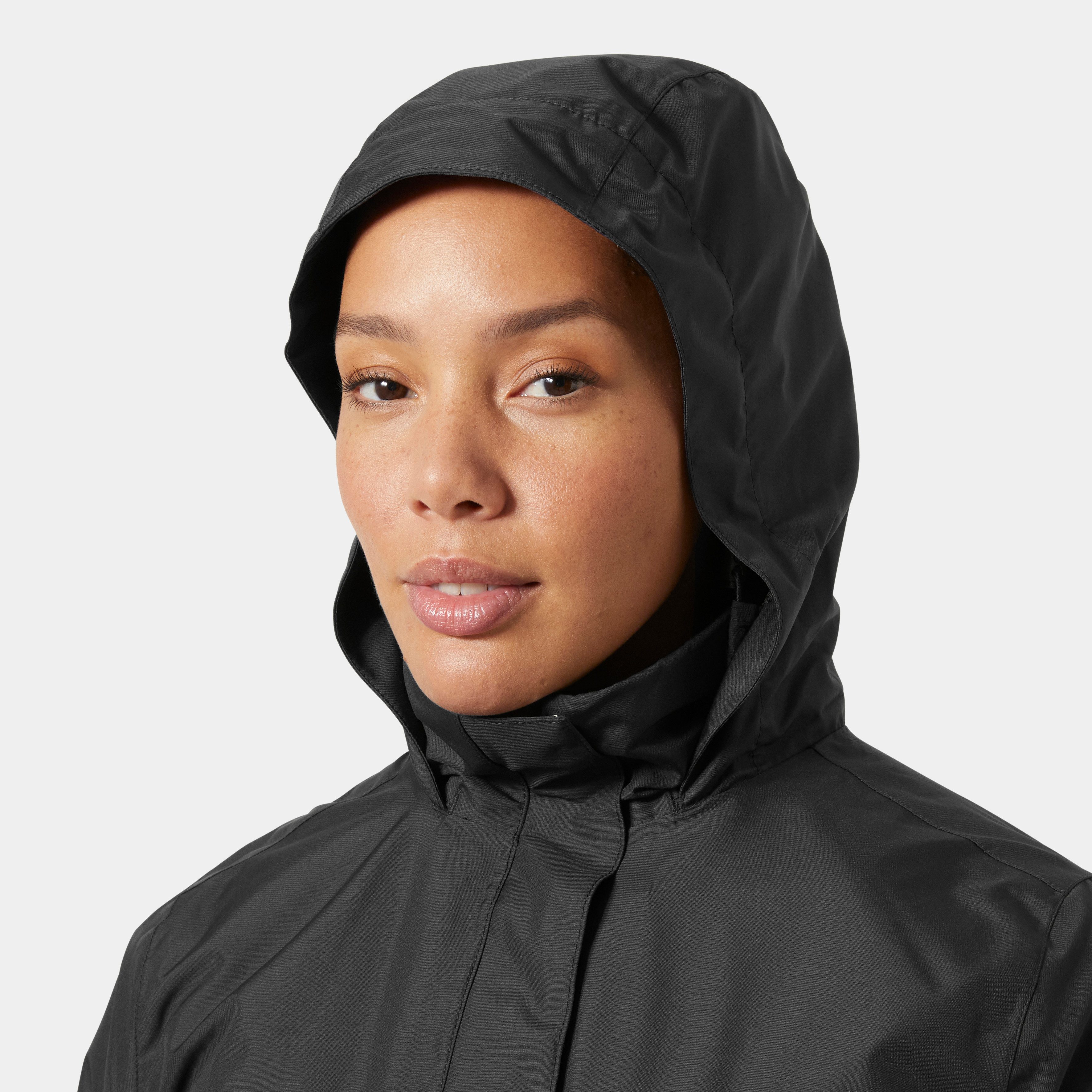 Helly Hansen Wintermantel W ADEN INSULATED COAT mit packbarer Kapuze, wasserfest, winddicht, atmungsaktiv