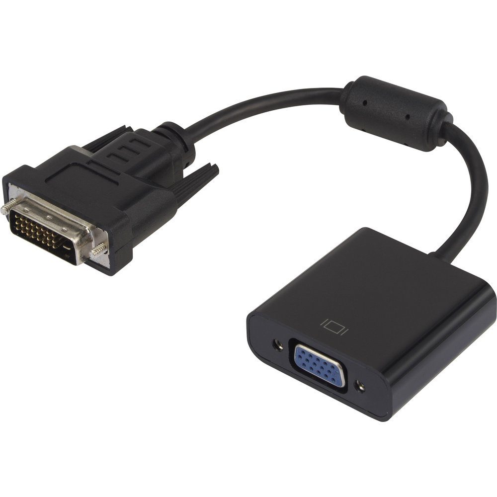 Renkforce RF-3301134 DVI / VGA Adapter [1x DVI-Stecker 24+1pol. - 1x V TV-Adapter