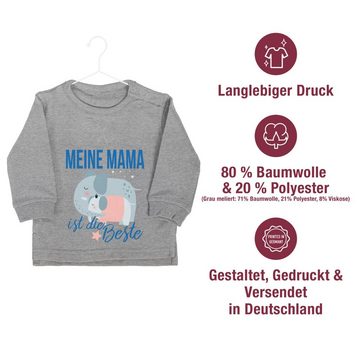 Shirtracer Sweatshirt Meine Mama ist die Beste Elefanten Mama