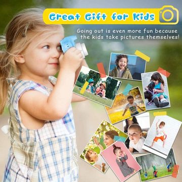 autolock Kinderkamera,HD-Digitalvideokameras(mit 32 GB SD-Karte) Kinderkamera (13.2 MP, WLAN (Wi-Fi), Geburtstagsgeschenke für Jungen im Alter von 3-9 Jahren)