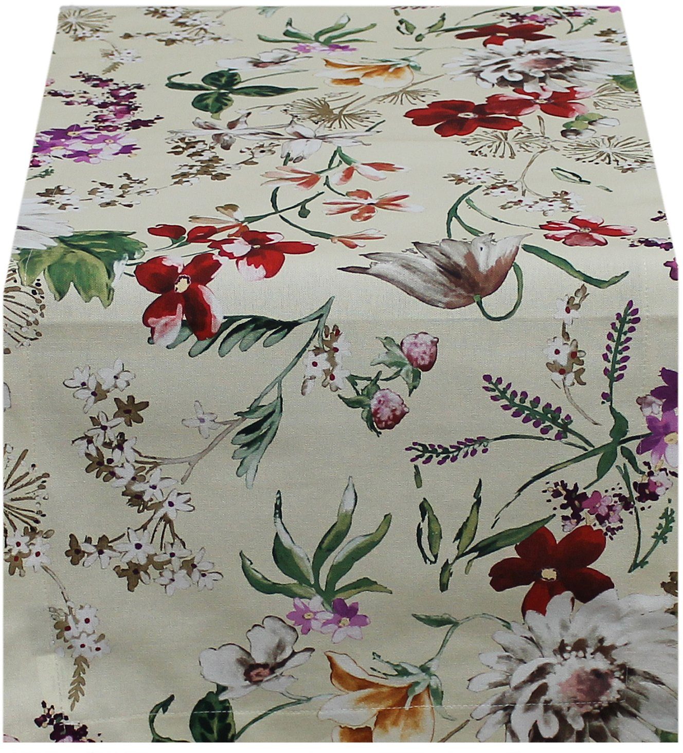 HOSSNER - HOMECOLLECTION (1-tlg) Tischläufer Floral