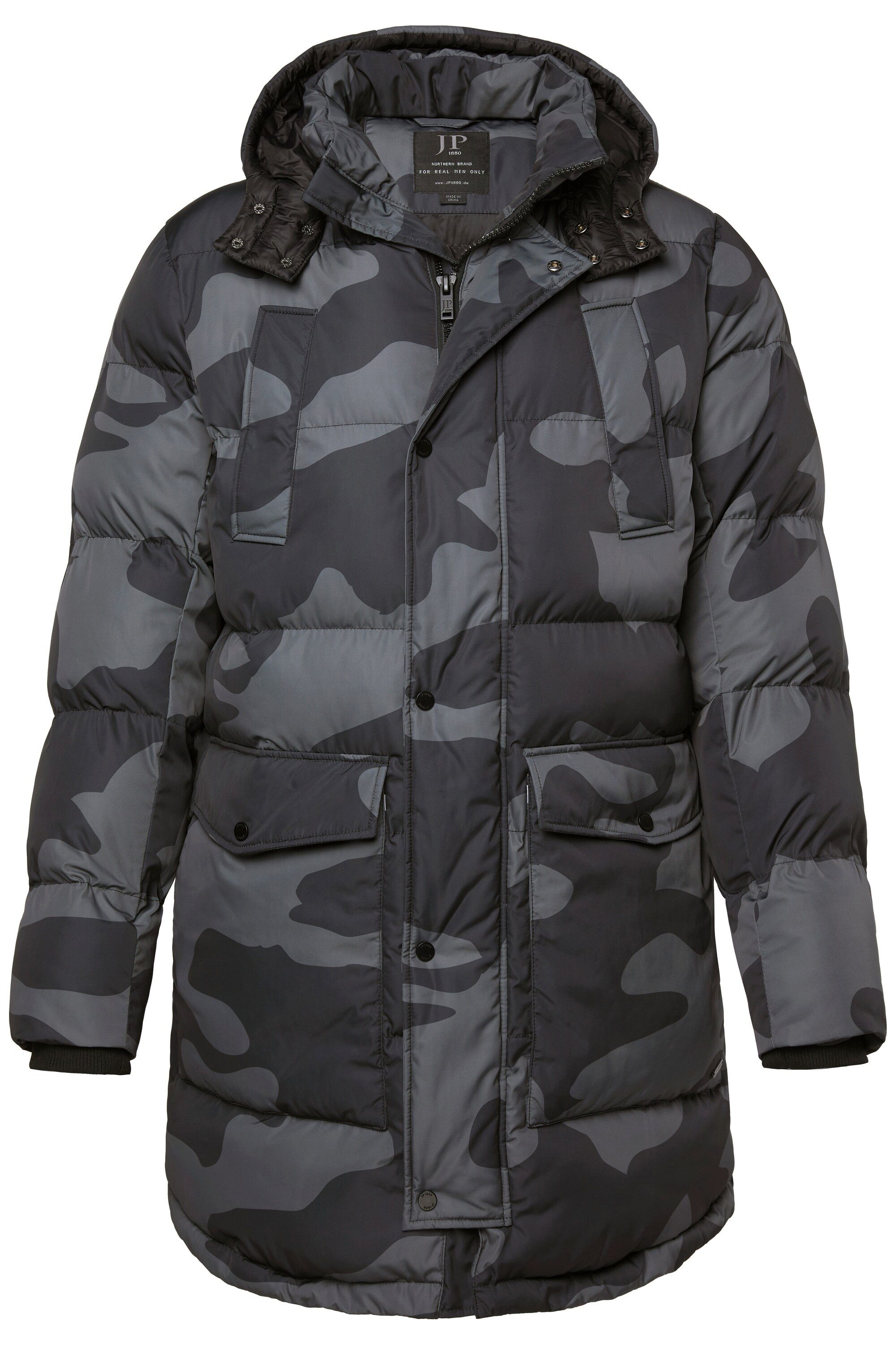 JP1880 Parka JP1880 Stepp-Parka Camouflage Kapuze günstig online kaufen