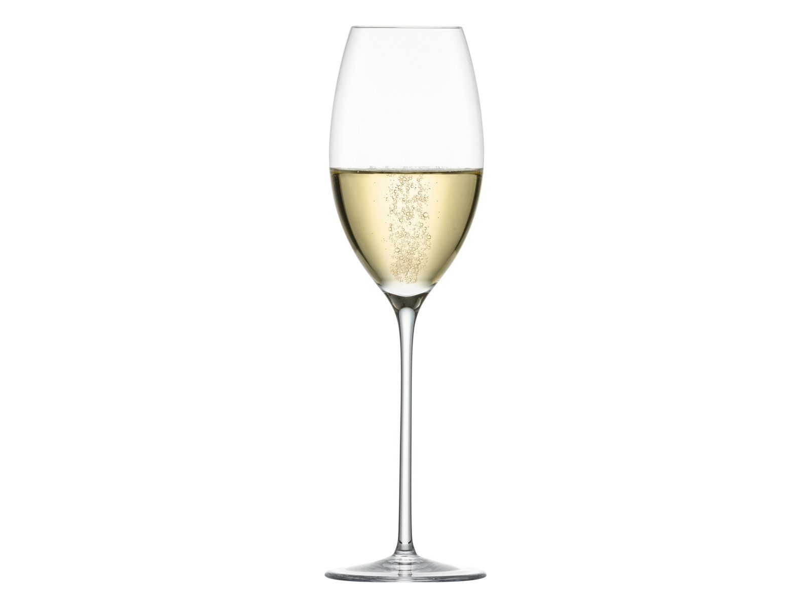 Zwiesel Glas Gläser-Set Enoteca Champagnerglas Set 2tlg, Kristallglas