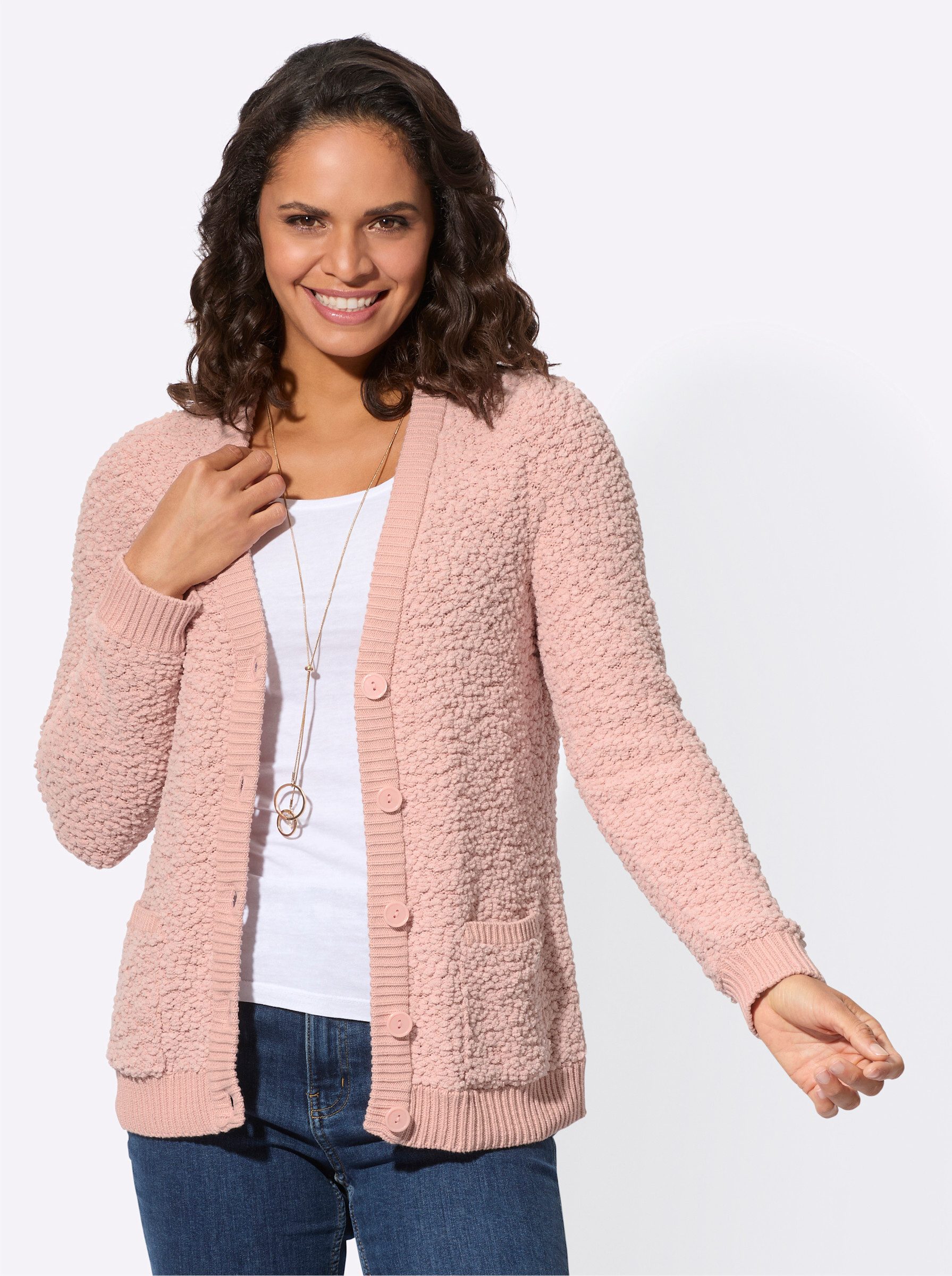 Witt Strickjacke Strickjacke Langarm