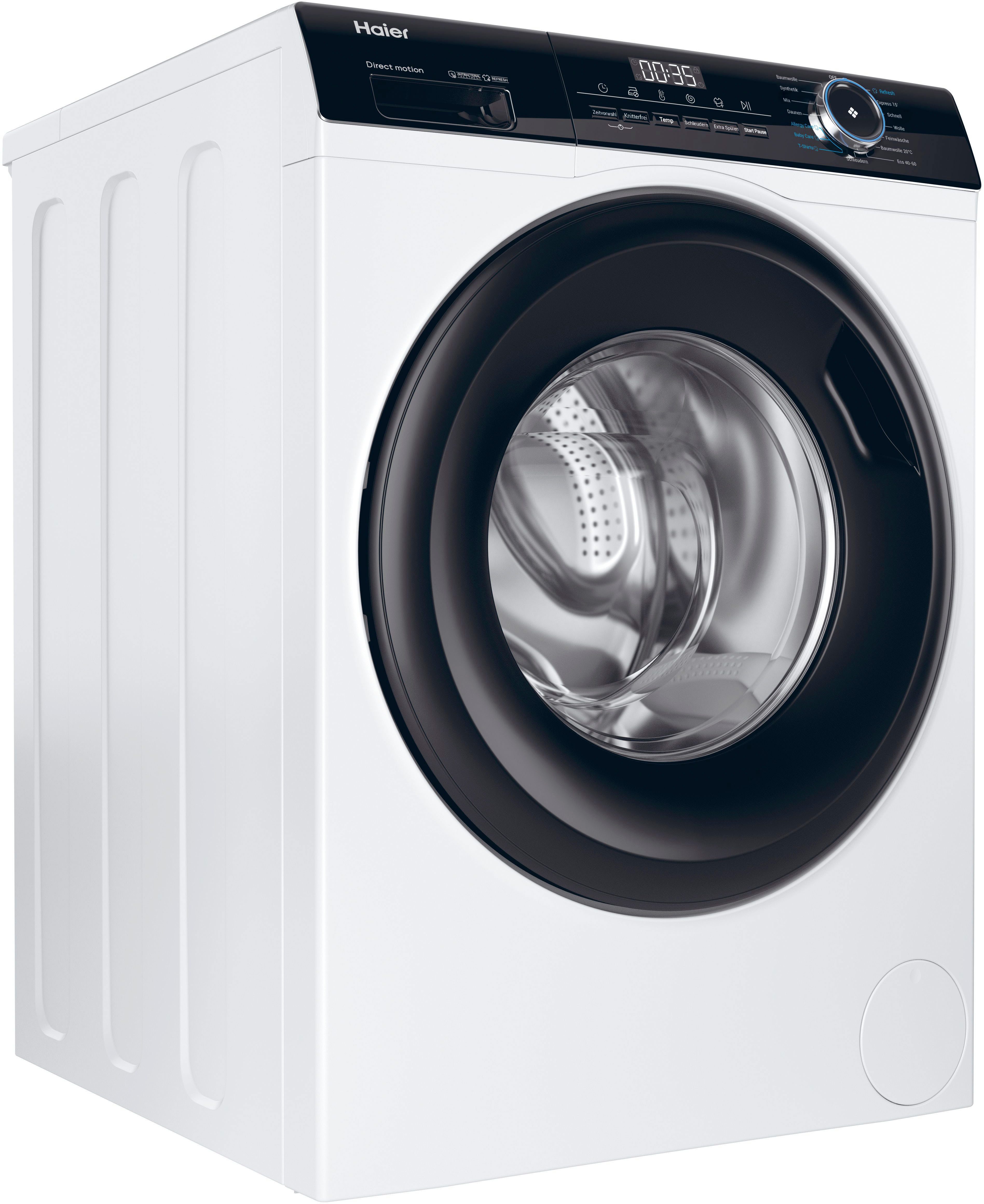 Haier Waschmaschine HW100-B14939, 10 kg, 1400 U/min, 10 kg, 1400 U/min, Flüsterleiser Motor, Antibakterielle Technologie