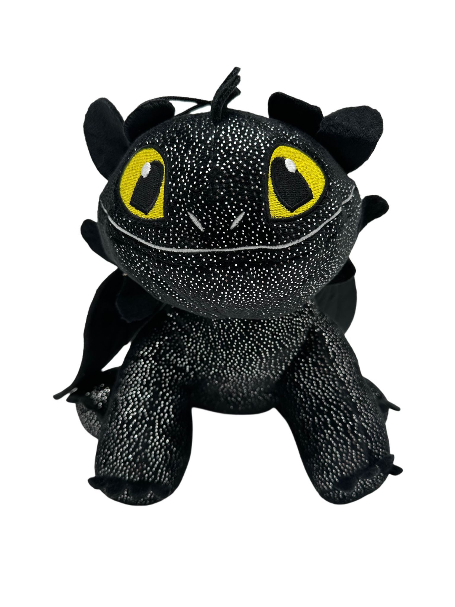 soma Kuscheltier Kuscheltier Dragons Ohnezahn 24 cm Drachenzähmen leicht gemacht (1-St), Plüschfigur Ohnezahn Kuscheltier Ohnezahn schwarz Nachtschatten