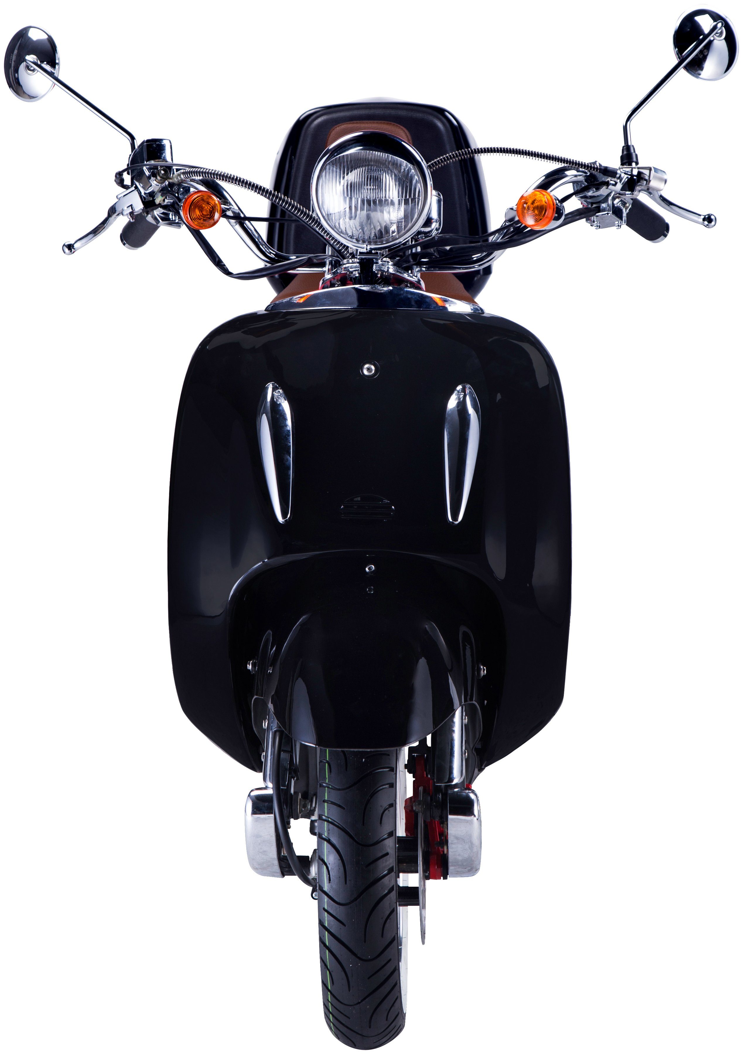 Topcase Strada, 5, Euro km/h, mit schwarz 85 125 ccm, UNION GT (Set), Motorroller