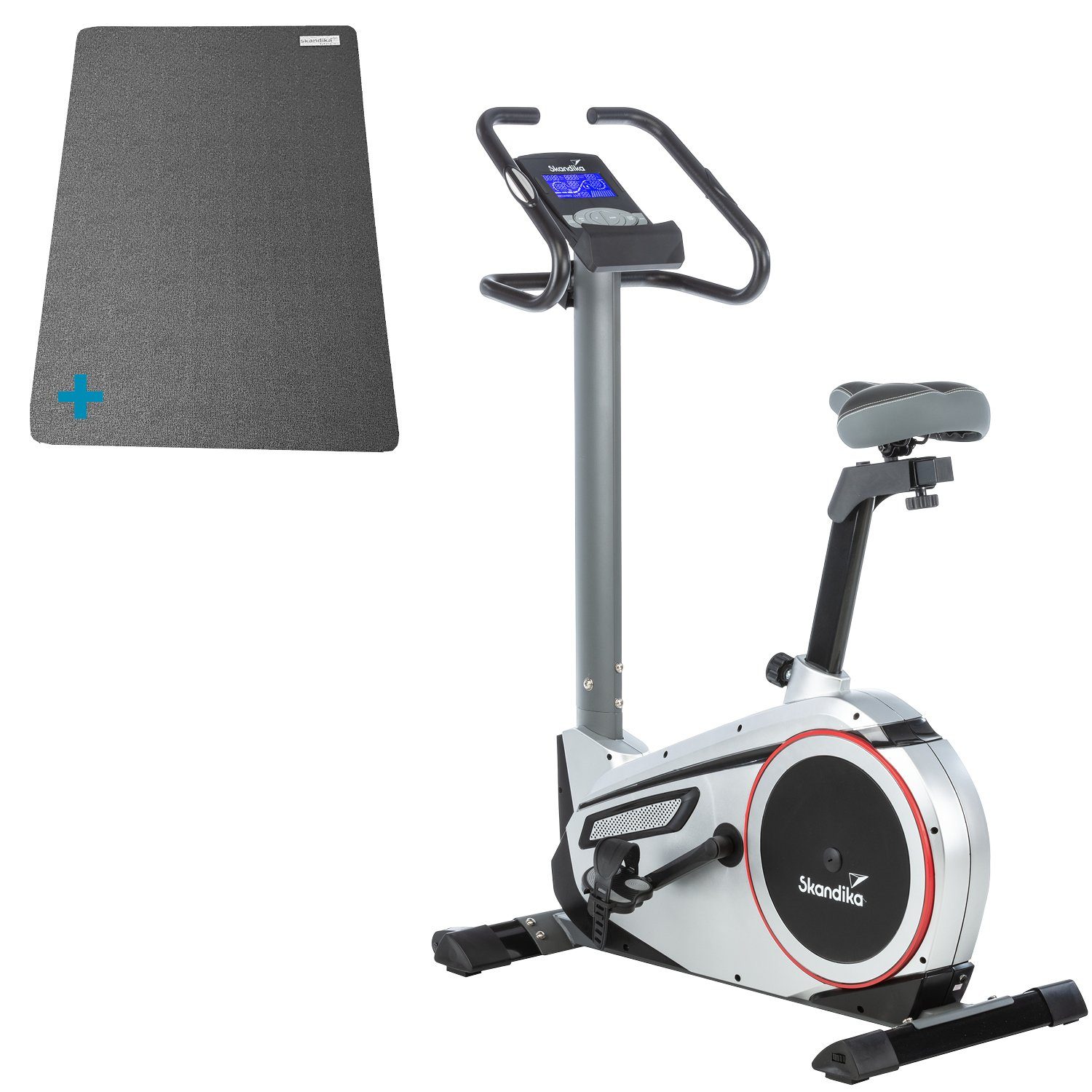 Skandika Ergometer Morpheus mit Matte, externes Netzteil