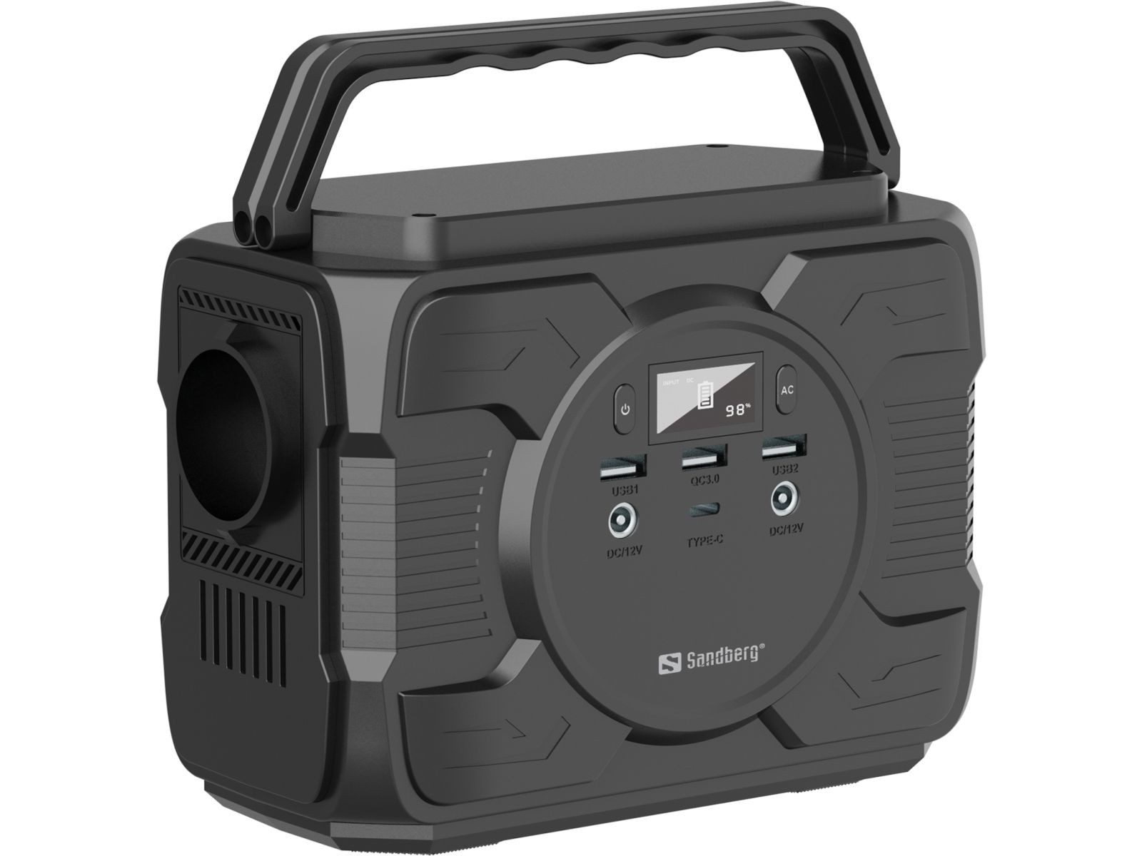 Sandberg USV-Anlage Tragbares kraftwerk - AC 230 V / DC 5