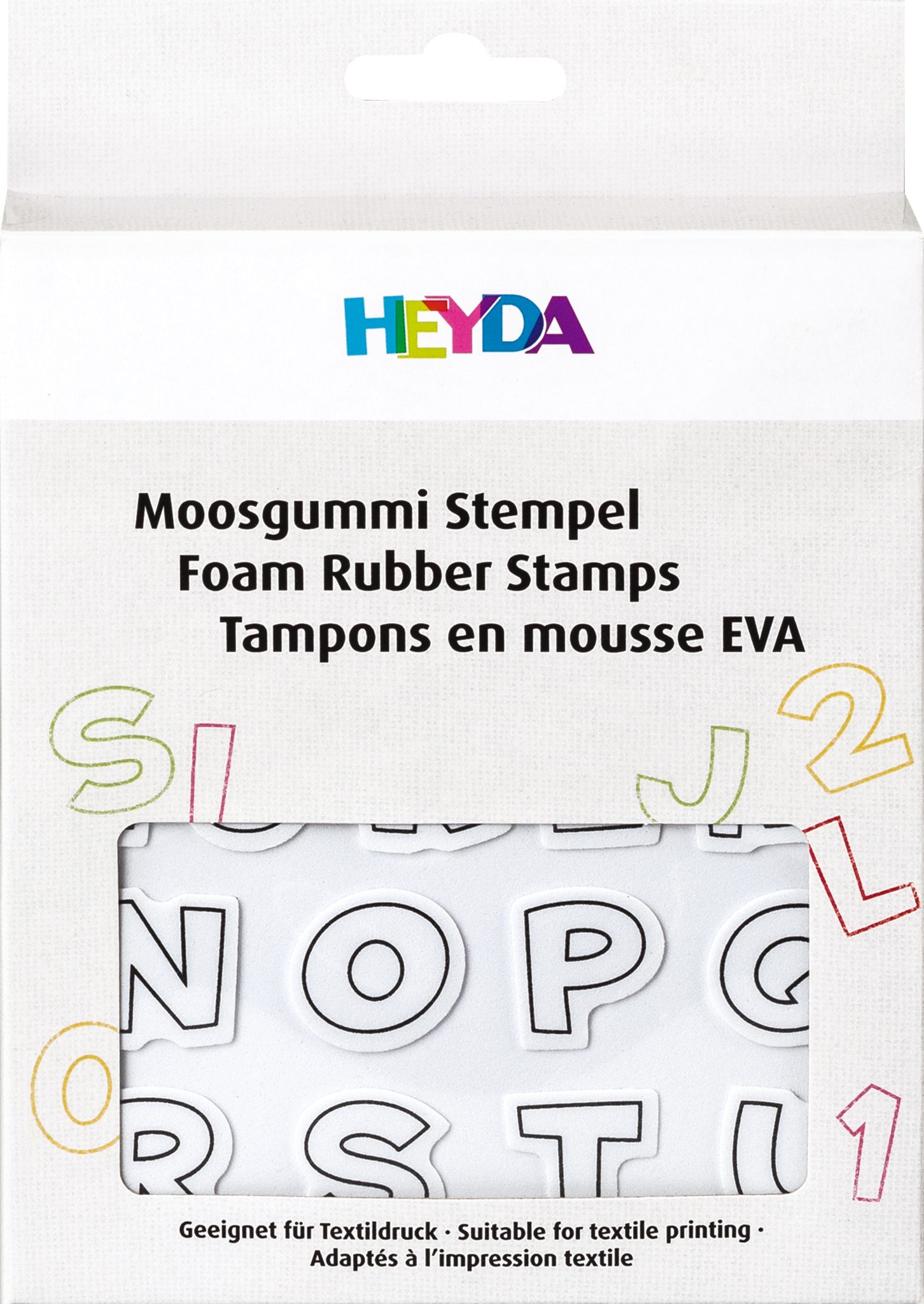 Heyda 4X Heyda 204888670 Moosg.Stempel Alpha1 Stempelkissen