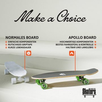 Apollo Miniskateboard Midiboard 27", leicht, kompakt & wendig