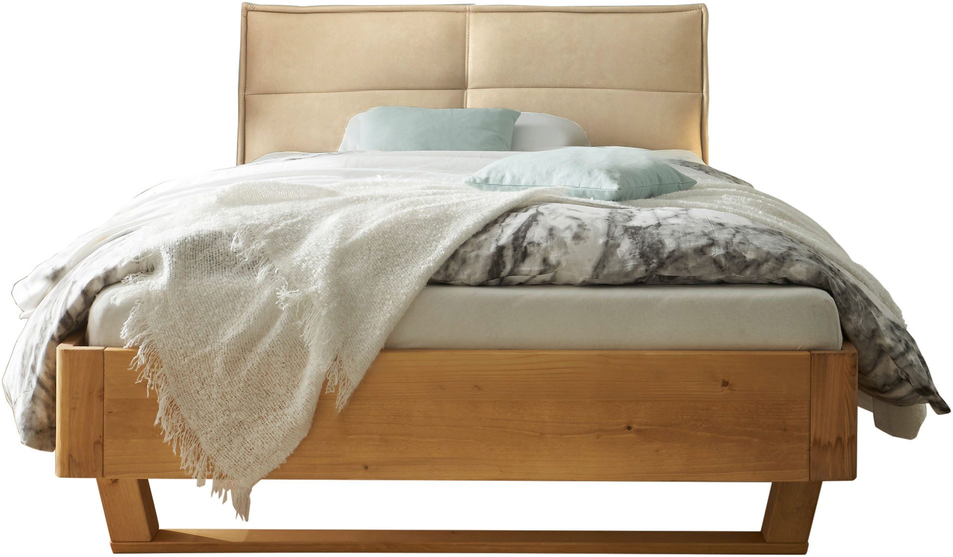 Schlafkontor Massivholzbett Tjark, wahlweise Bett mit Liegefläche in 140 oder 180 cm
