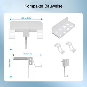 Tadow Lagerständer,Multifunktions-Aufbewahrungsständer,PS5 Slim Ständer Konsolen-Halterung