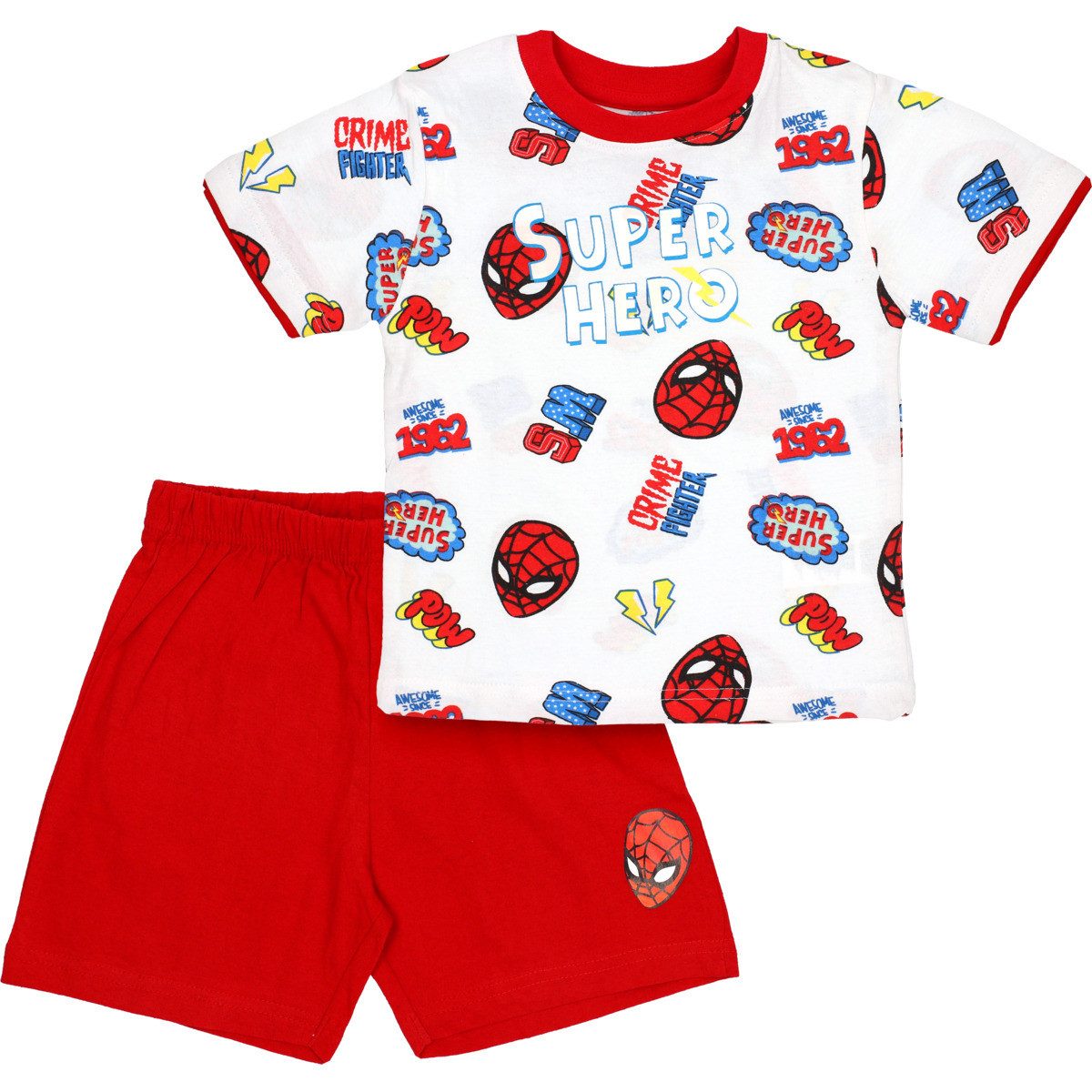 MARVEL Pyjama Spiderman Unisex Kinder