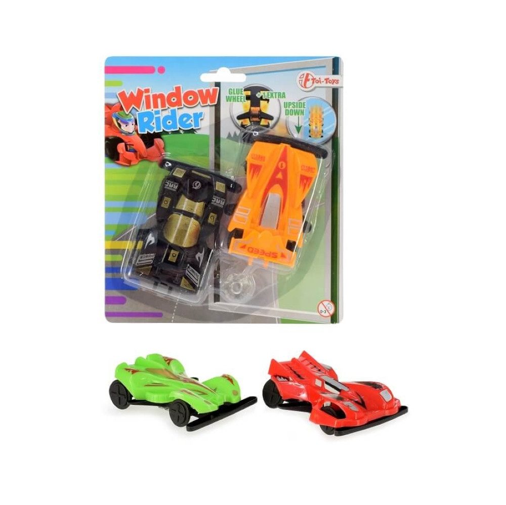 Toi-Toys Spielzeug-Auto Rennauto Fensterroller, 2 Stk.