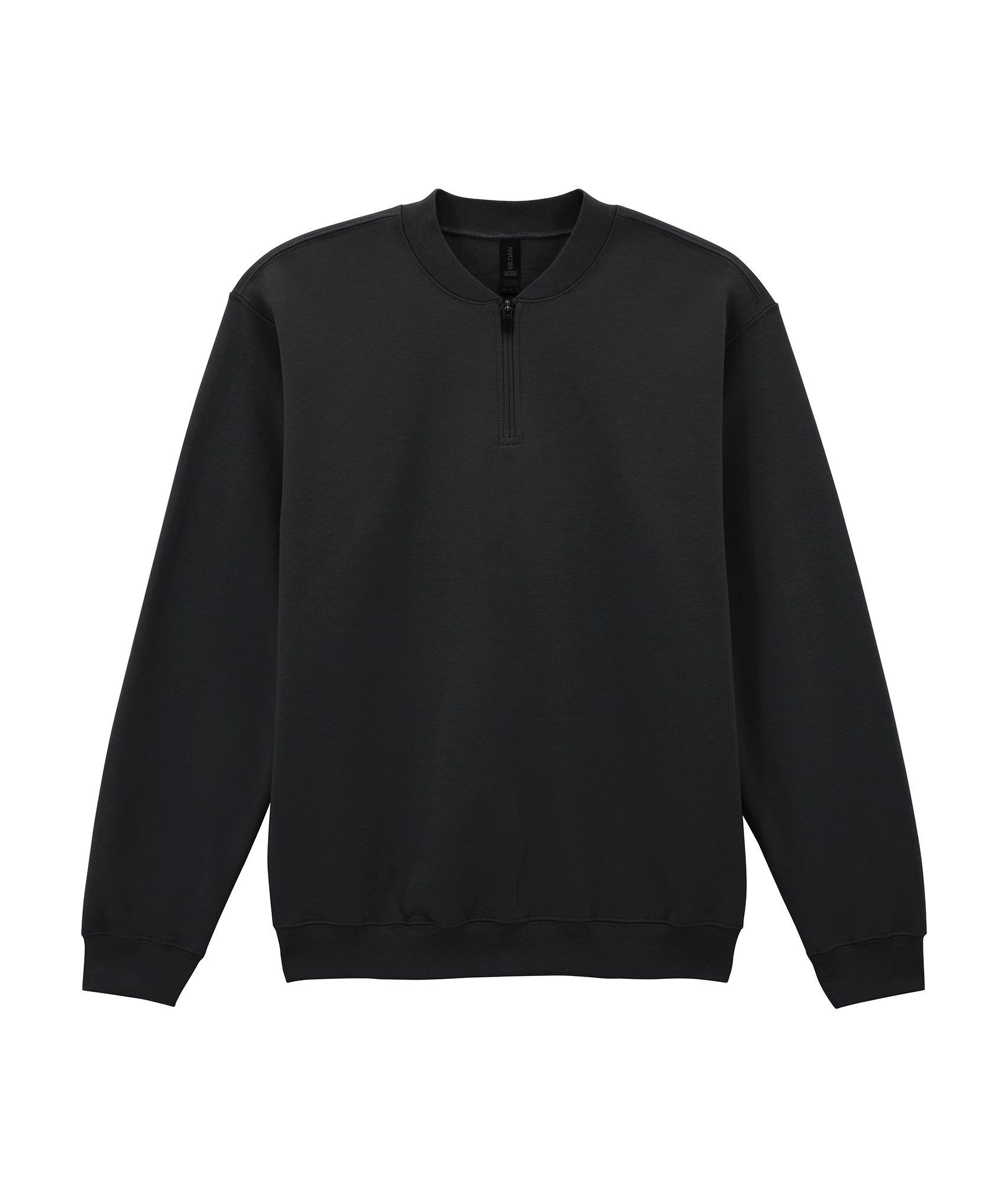 Gildan Sweatshirt Sweatshirt aus Molton 1/4 Reißverschluss