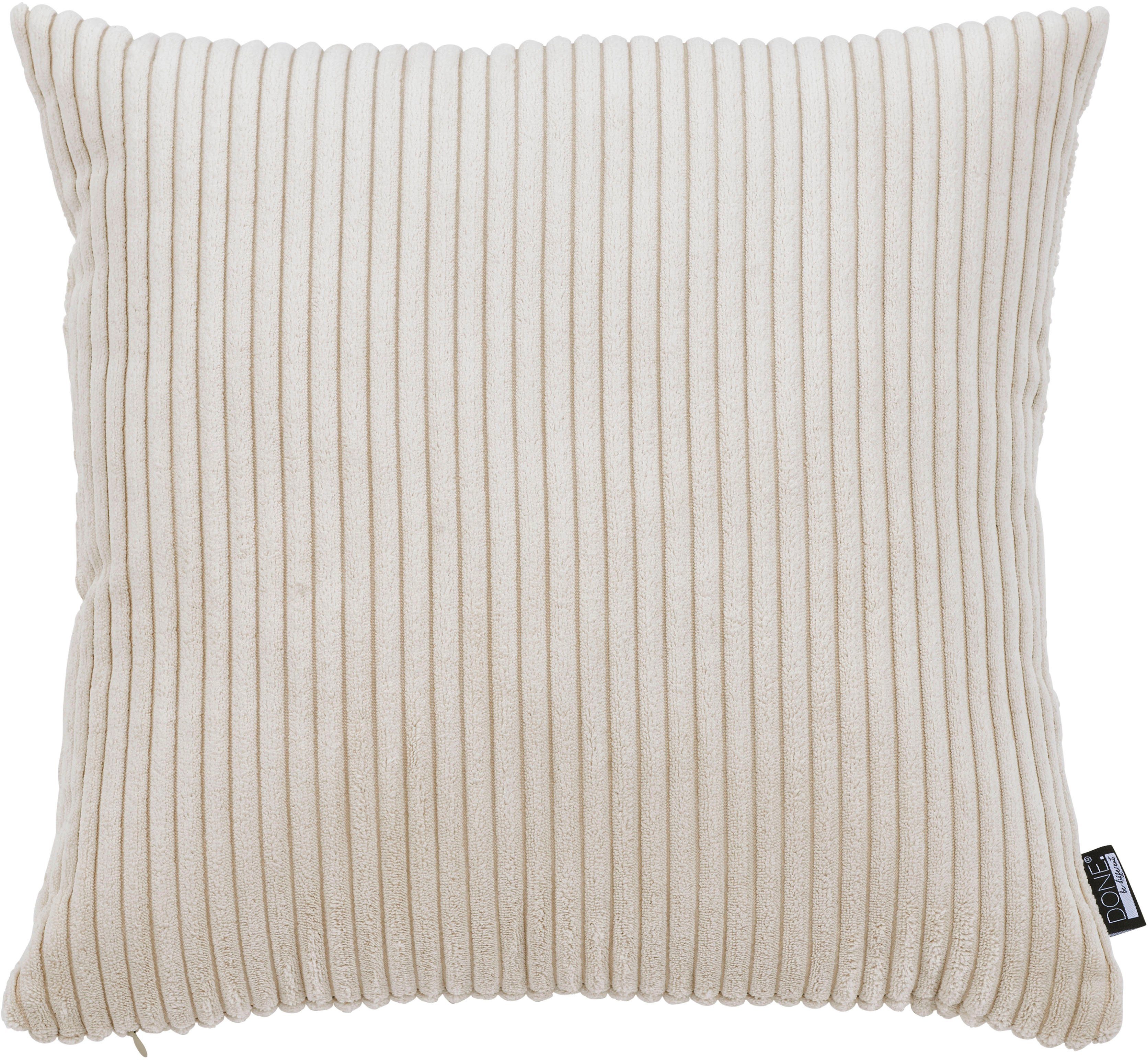 done.® Dekokissen Zoom, Kissenhülle aus modernem Cordstoff günstig online kaufen