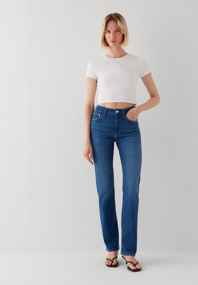 Mavi Straight-Jeans KENDRA gerde Form
