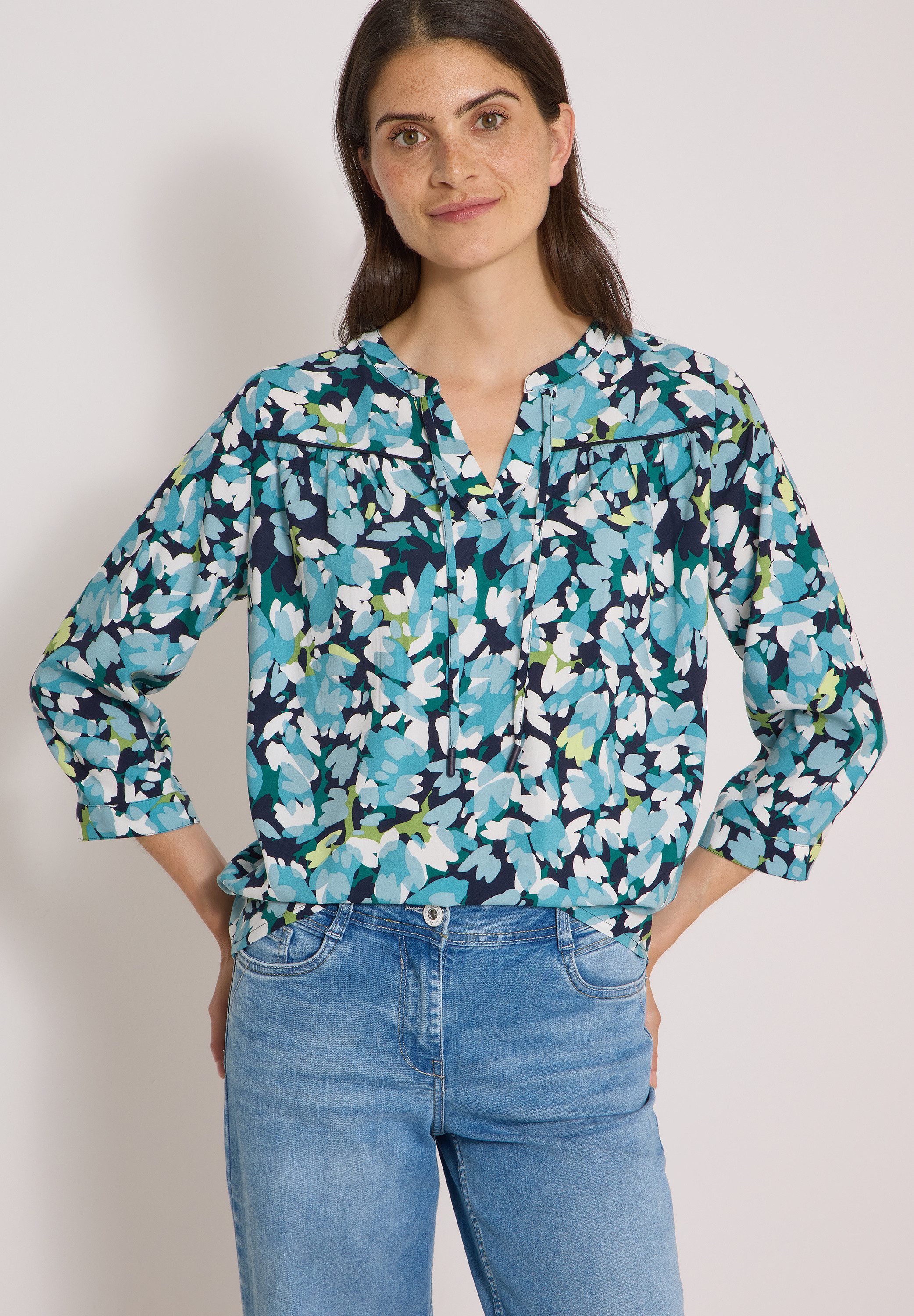 CECIL Shirtbluse mit allover Print