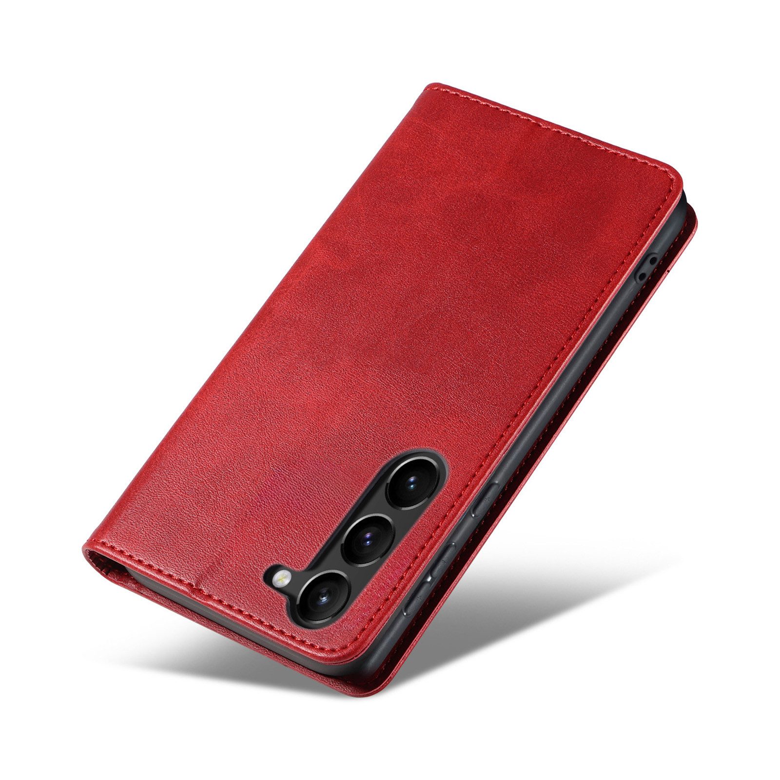Tec-Expert Handyhülle Tasche Hülle für Samsung Galaxy S23 6.1 Zoll, 6.1", Cover Klapphülle Case mit Kartenfach Fliphülle aufstellbar – Bild 5 von 5