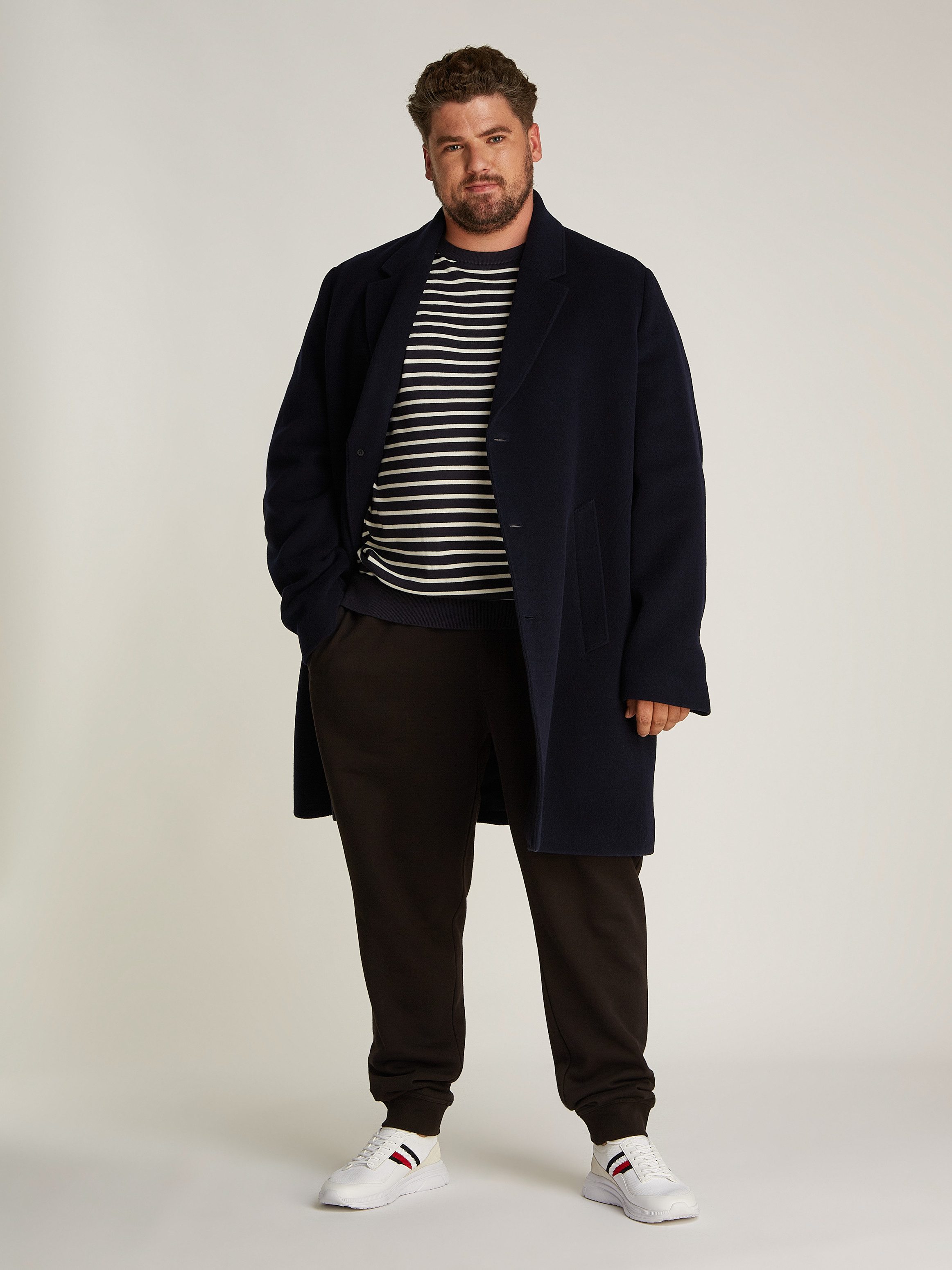 Wollmantel BT-WOOL MIX COAT-B