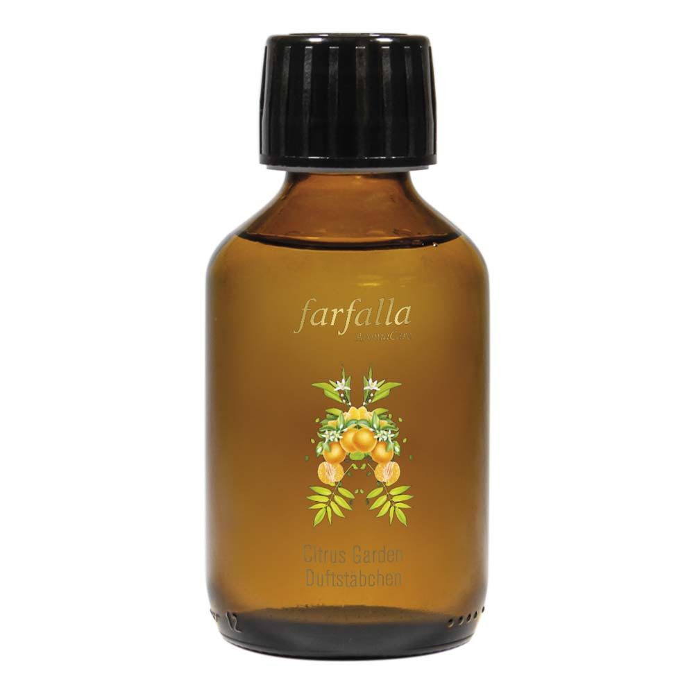 Farfalla Essentials AG Raumduft Citrus Garden - Duftstäbchen Aroma Ambiance Nachfüllung 150ml