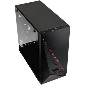 Kolink PC-Gehäuse Kolink Inspire K2 A-RGB Midi-Tower Gaming-Gehäuse Schwarz 1 vorinstal