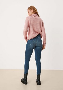 s.Oliver 7/8-Jeans Super Skinny: High Waist-Jeans Waschung