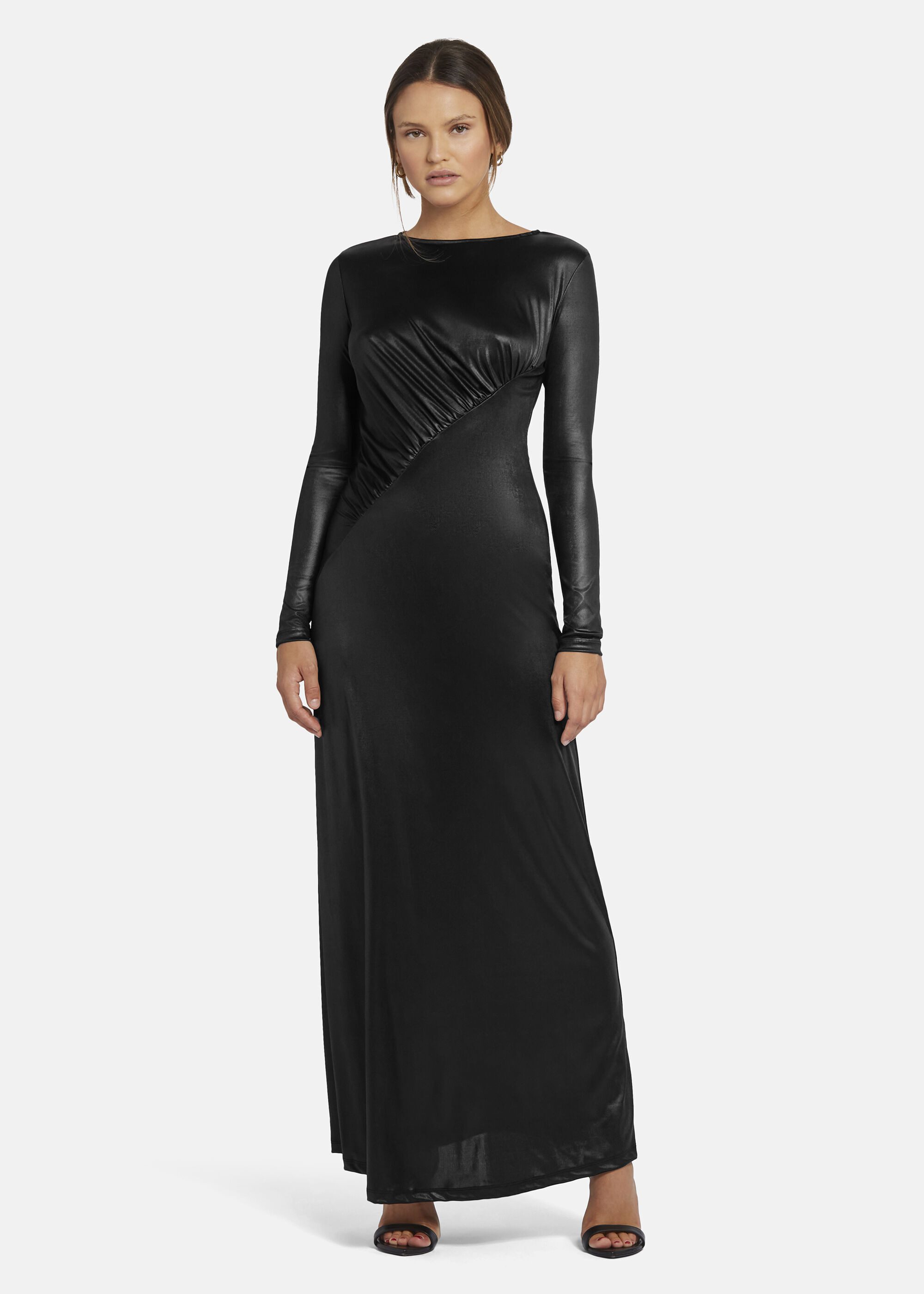 Nicowa Abendkleid EWELIO (1-tlg) aus Metallic-Jersey günstig online kaufen