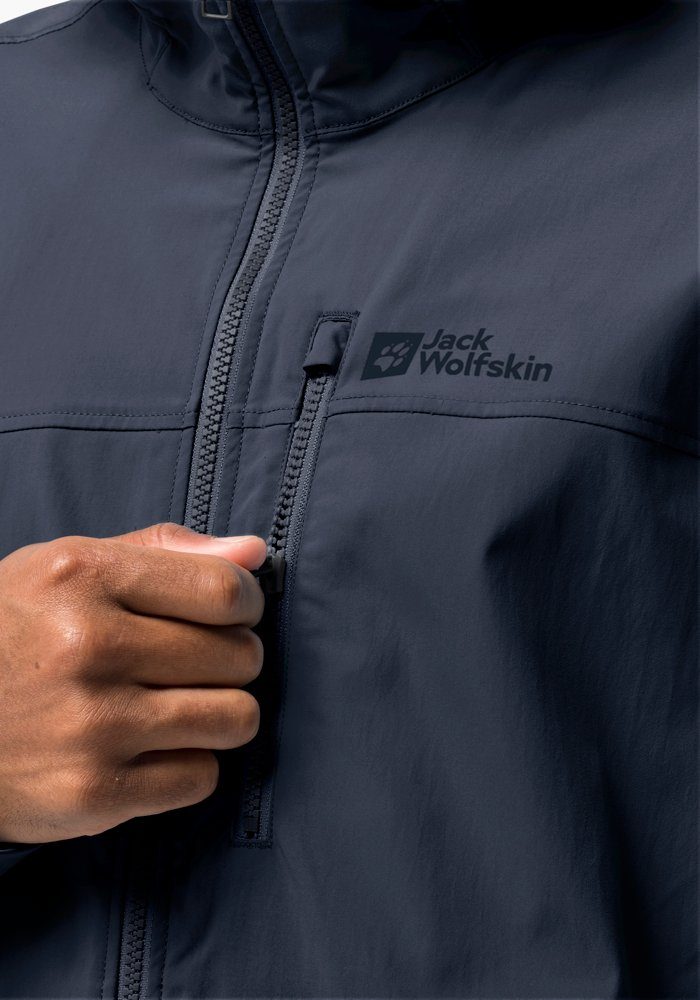Jack Wolfskin Windbreaker DESERT WIND JACKET M, Anorak, Windjacke - Main Image