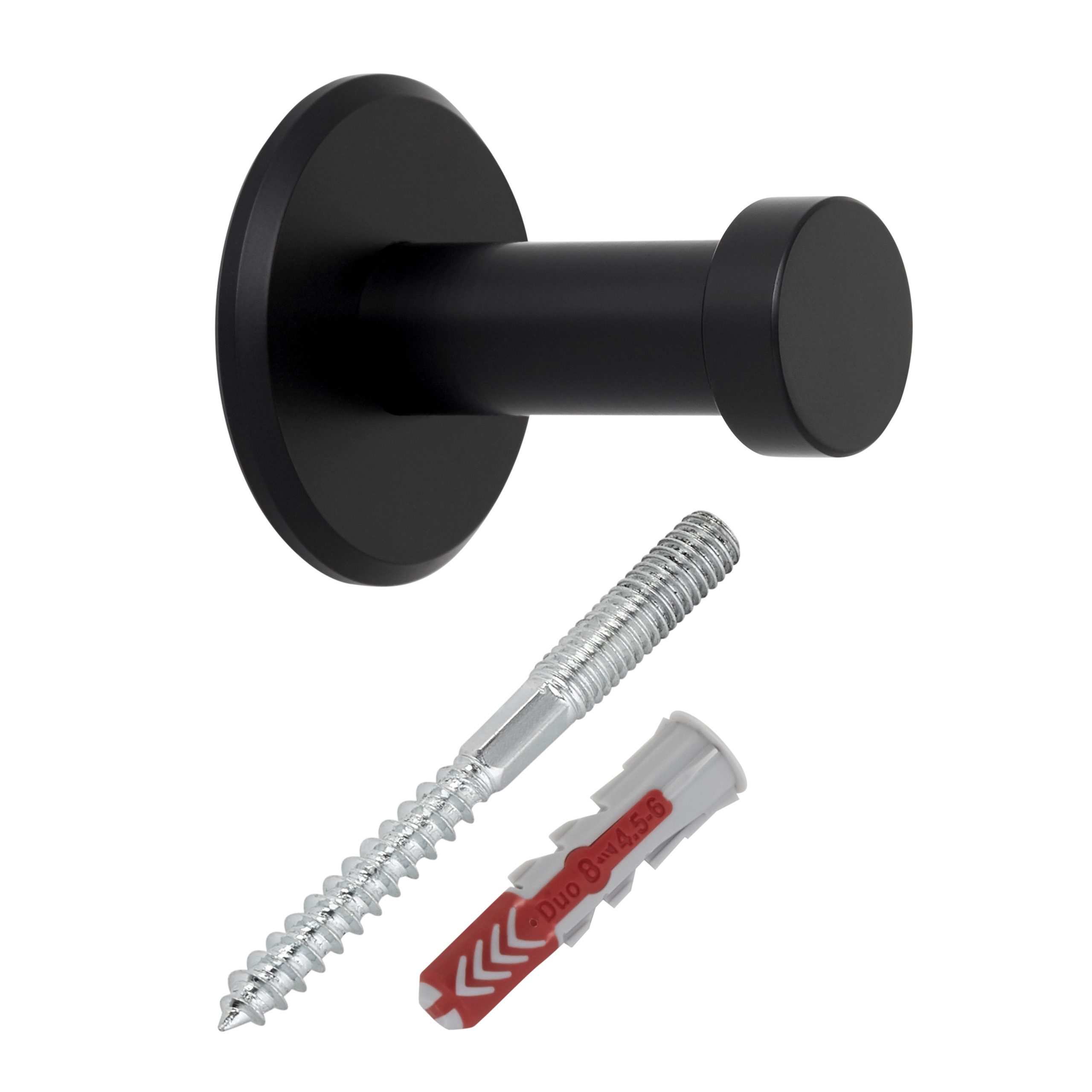 SO-TECH® Kleiderhaken Garderobenhaken TALEA Edelstahl massiv inkl. Montagem günstig online kaufen