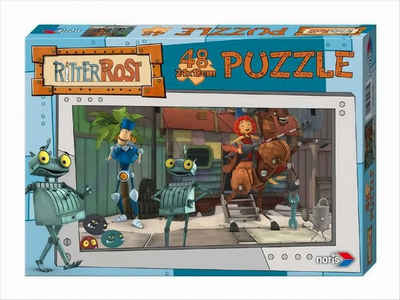 Noris Puzzle Noris Spiele 606031081 - Ritter Rost Puzzle - Prinz Protz, 48 Teile, 48 Puzzleteile