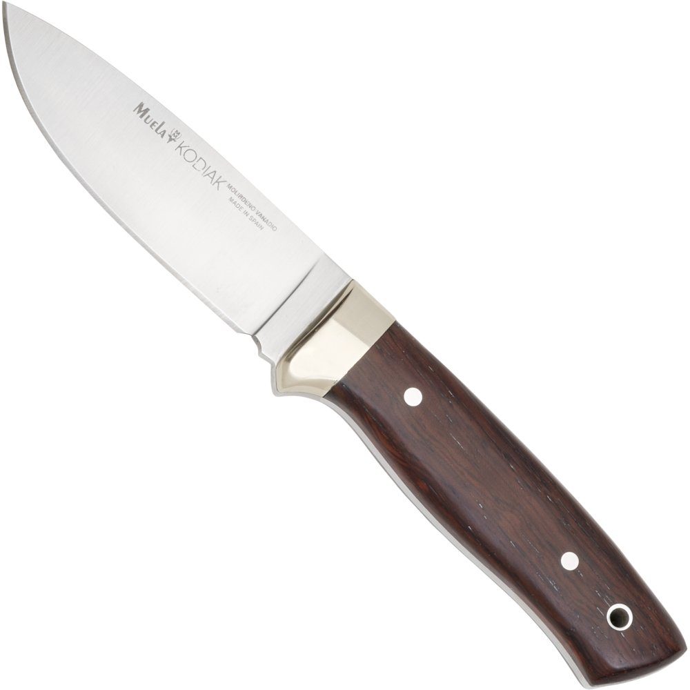 Haller Messer Universalmesser Muela Kodiak feststehendes Messer mit Cocobolo Griff und Gürtelscheide, (1 St)
