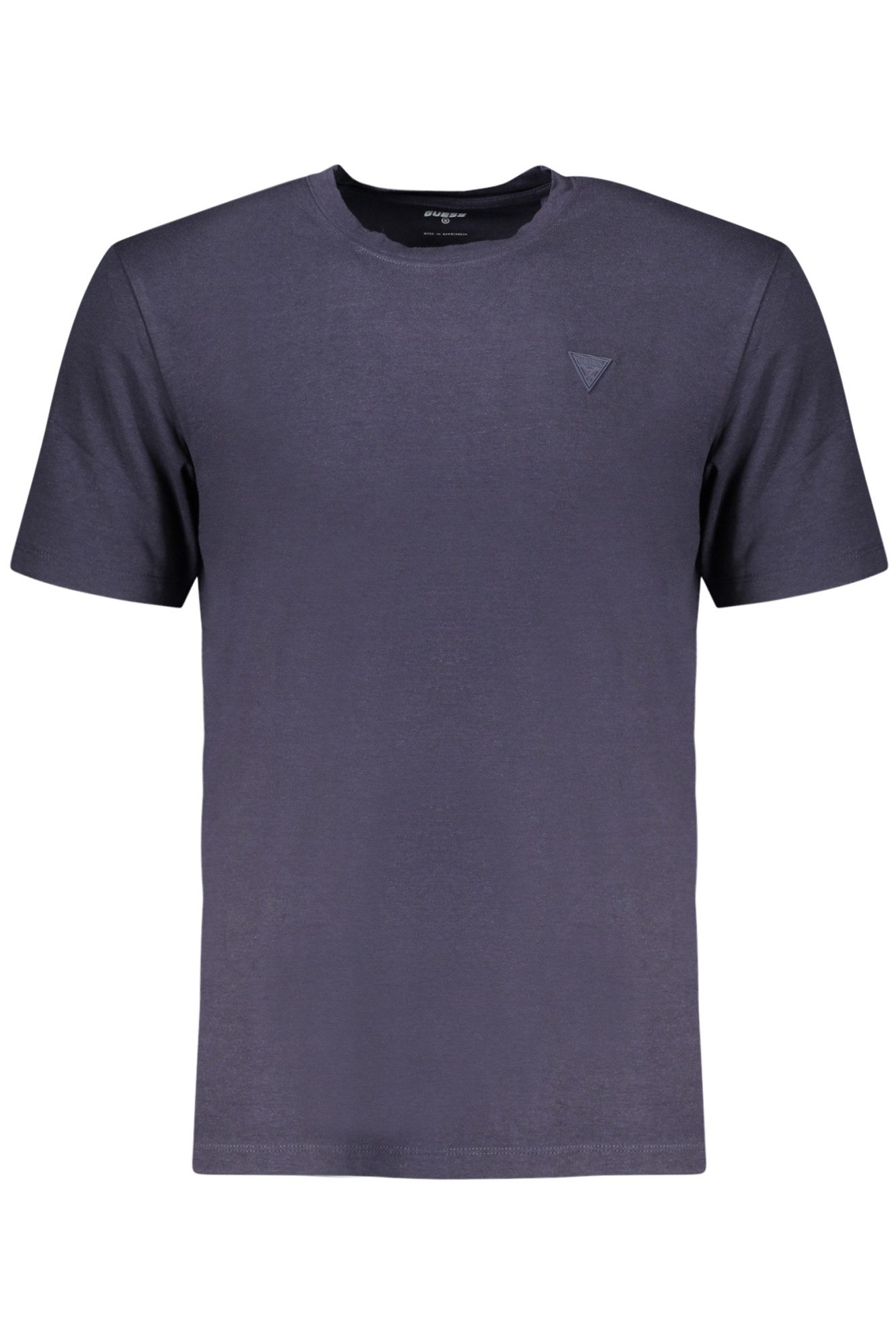 GUESS JEANS T-Shirt Herren T-Shirt Blau mit Logo und Rundhals - Modisch