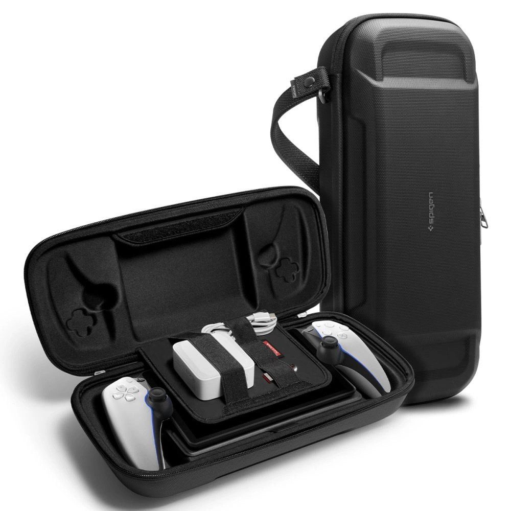 Spigen Controller-Schutzhülle Rugged Armor Pro Hülle Kompatibel mit Sony Playstation Portal