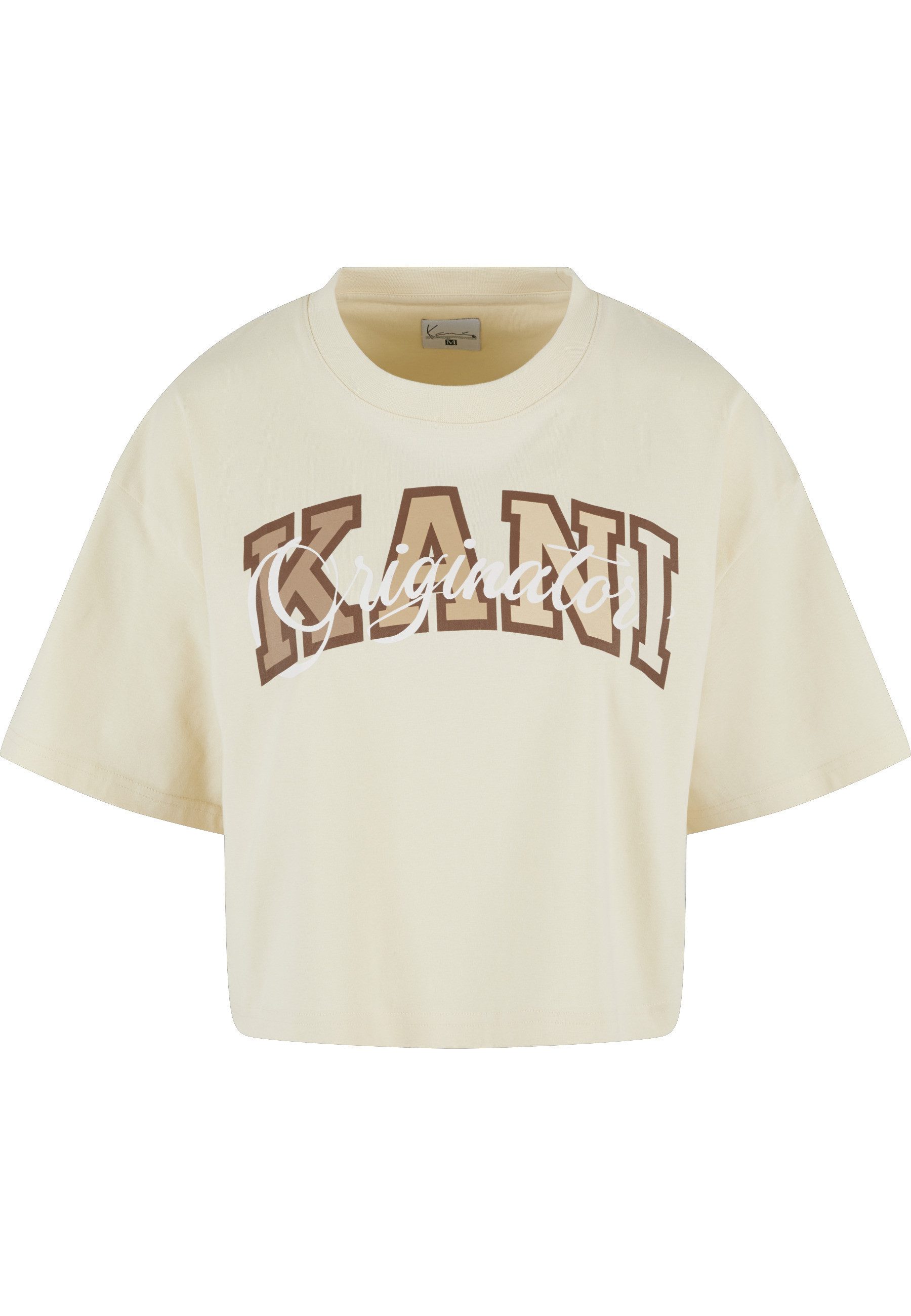 Karl Kani T-Shirt Karl Kani Damen KW242-026-2 Karl Kani Serif Originator Crop Tee (1-tlg)