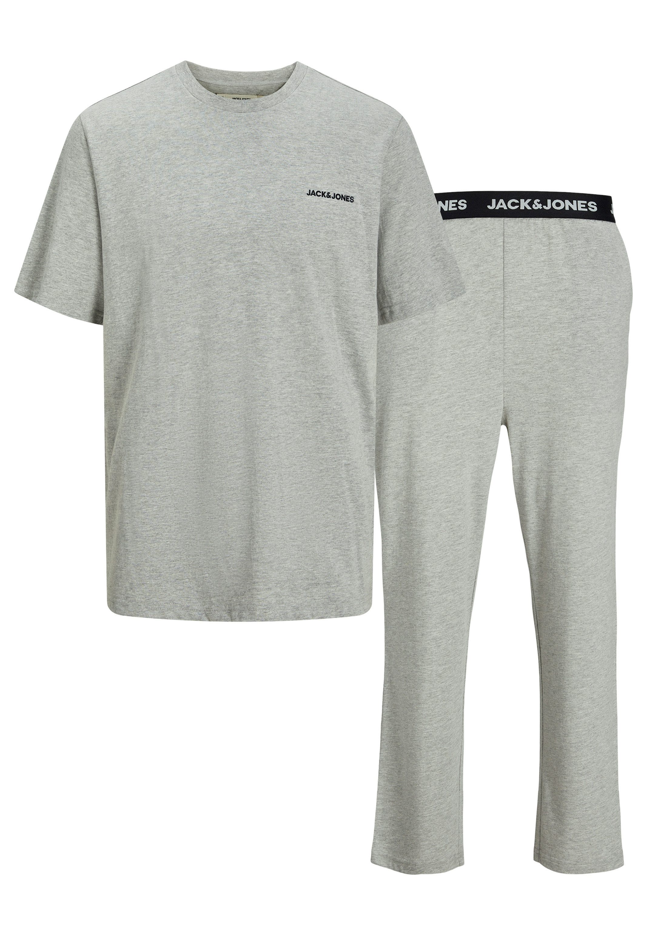 Jack & Jones Pyjama Everest (Set, 2 tlg) Schlafanzug - Baumwolle - Atmungsa günstig online kaufen