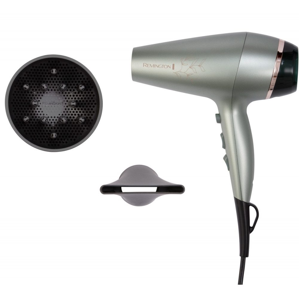 Remington Ionic-Haartrockner AC5860 Botanicals - Haartrockner - schwarz/grün