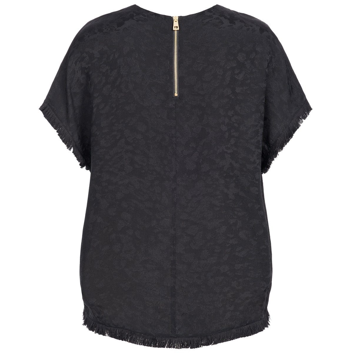 ZADIG & VOLTAIRE T-Shirt ZADIG&VOLTAIRE Shirt TILLY aus Seide - Black